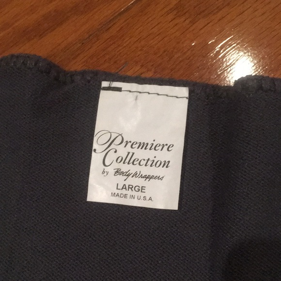 Gray Knit Wrap Stretchy Ballet Skirt - Picture 5 of 5